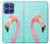 S3708 ピンクのフラミンゴ Pink Flamingo Motorola Moto G Stylus 5G (2025,2026), Edge 60 Stylus バックケース、フリップケース・カバー
