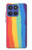 S3799 かわいい縦水彩レインボー Cute Vertical Watercolor Rainbow Motorola Moto G Stylus 5G (2025), Edge 60 Stylus バックケース、フリップケース・カバー