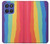 S3799 かわいい縦水彩レインボー Cute Vertical Watercolor Rainbow Motorola Moto G Stylus 5G (2025,2026), Edge 60 Stylus バックケース、フリップケース・カバー