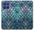 S3809 人魚の鱗 Mermaid Fish Scale Motorola Moto G Stylus 5G (2025,2026), Edge 60 Stylus バックケース、フリップケース・カバー