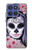 S3821 シュガースカルスチームパンクガールゴシック Sugar Skull Steam Punk Girl Gothic Motorola Moto G Stylus 5G (2025), Edge 60 Stylus バックケース、フリップケース・カバー