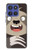 S3855 ナマケモノの顔の漫画 Sloth Face Cartoon Motorola Moto G Stylus 5G (2025,2026), Edge 60 Stylus バックケース、フリップケース・カバー