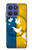 S3857 平和鳩 ウクライナの旗 Peace Dove Ukraine Flag Motorola Moto G Stylus 5G (2025,2026), Edge 60 Stylus バックケース、フリップケース・カバー