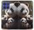 S4008 パンダの家族 Panda Family Motorola Moto G Stylus 5G (2025,2026), Edge 60 Stylus バックケース、フリップケース・カバー
