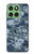 S2346 海軍迷彩グラフィック Navy Camo Camouflage Graphic Motorola Edge 60 バックケース、フリップケース・カバー