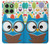 S2521 可愛いオタクフクロウ漫画 Cute Nerd Owl Cartoon Motorola Edge 60 バックケース、フリップケース・カバー