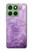 S2690 アメジスト結晶グラフィックプリント Amethyst Crystals Graphic Printed Motorola Edge 60 バックケース、フリップケース・カバー