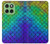 S2930 人魚のスケール Mermaid Fish Scale Motorola Edge 60 バックケース、フリップケース・カバー