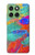 S2942 ブラシ絵画 Brush Stroke Painting Motorola Edge 60 バックケース、フリップケース・カバー