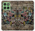 S3394 落書き Graffiti Wall Motorola Edge 60 バックケース、フリップケース・カバー
