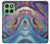 S3676 カラフルな抽象的な大理石の石 Colorful Abstract Marble Stone Motorola Edge 60 バックケース、フリップケース・カバー