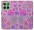 S3710 ピンクのラブハート Pink Love Heart Motorola Edge 60 バックケース、フリップケース・カバー