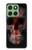 S3848 イギリスの旗の頭蓋骨 United Kingdom Flag Skull Motorola Edge 60 バックケース、フリップケース・カバー