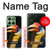 S3876 カラフルなサイチョウ Colorful Hornbill Motorola Edge 60 バックケース、フリップケース・カバー