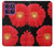 S2478 赤デイジーの花 Red Daisy flower Motorola Edge 60 Pro バックケース、フリップケース・カバー