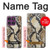 S2703 スネークスキンテクスチャグラフィックプリント Snake Skin Texture Graphic Printed Motorola Edge 60 Pro バックケース、フリップケース・カバー