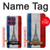 S2859 ヴィンテージフランスの旗エッフェル塔 Vintage France Flag Eiffel Tower Motorola Edge 60 Pro バックケース、フリップケース・カバー