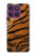 S2962 虎のストライプグラフィックプリント Tiger Stripes Graphic Printed Motorola Edge 60 Pro バックケース、フリップケース・カバー
