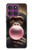 S3973 ピンクの風船ガムを吹くチンパンジー Chimpanzee Blowing Pink Bubblegum Motorola Edge 60 Pro バックケース、フリップケース・カバー