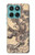 S0318 アンティークドラゴン Antique Dragon Motorola Edge 60 Fusion バックケース、フリップケース・カバー