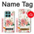S1859 ローズ柄 Rose Pattern Motorola Edge 60 Fusion バックケース、フリップケース・カバー