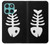 S2509 魚の骨 Fishbone Motorola Edge 60 Fusion バックケース、フリップケース・カバー