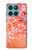 S2543 花柄の着物 Japanese Kimono Style Flower Pattern Motorola Edge 60 Fusion バックケース、フリップケース・カバー