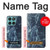 S2799 ライトブルーマーブルストーン グラフィックプリント Light Blue Marble Stone Texture Printed Motorola Edge 60 Fusion バックケース、フリップケース・カバー