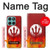 S2803 火災レッドデビル槍シンボル Fire Red Devil Spear Symbol Motorola Edge 60 Fusion バックケース、フリップケース・カバー
