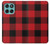 S2931 レッドバッファローチェック柄 Red Buffalo Check Pattern Motorola Edge 60 Fusion バックケース、フリップケース・カバー