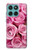 S2943 ピンクローズ Pink Rose Motorola Edge 60 Fusion バックケース、フリップケース・カバー