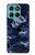 S2959 海軍迷彩 Navy Blue Camo Camouflage Motorola Edge 60 Fusion バックケース、フリップケース・カバー