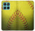 S3031 黄色のソフトボール Yellow Softball Ball Motorola Edge 60 Fusion バックケース、フリップケース・カバー