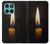 S3530 仏 Buddha Candle Burning Motorola Edge 60 Fusion バックケース、フリップケース・カバー