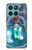 S3912 可愛いリトルマーメイド アクアスパ Cute Little Mermaid Aqua Spa Motorola Edge 60 Fusion バックケース、フリップケース・カバー