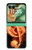 S0493 音楽ノート火災 Music Note Burn Motorola Razr 70+,60+, Razr+ (2026, 2025, 2024) バックケース、フリップケース・カバー