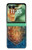 S1249 青い海亀 Blue Sea Turtle Motorola Razr 70+,60+, Razr+ (2026, 2025, 2024) バックケース、フリップケース・カバー