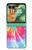 S1697 絞り染め カラフルなグラフィックプリント Tie Dye Colorful Graphic Printed Motorola Razr 70+,60+, Razr+ (2026, 2025, 2024) バックケース、フリップケース・カバー