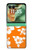 S2245 ハワイのハイビスカスオレンジ柄 Hawaiian Hibiscus Orange Pattern Motorola Razr 70+,60+, Razr+ (2026, 2025, 2024) バックケース、フリップケース・カバー