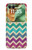 S2362 カラフルなシェブロンジグザグパターン Rainbow Colorful Shavron Zig Zag Pattern Motorola Razr 70+,60+, Razr+ (2026, 2025, 2024) バックケース、フリップケース・カバー