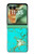 S2377 ターコイズの宝石用原石のグラフィックプリント Turquoise Gemstone Texture Graphic Printed Motorola Razr 70+,60+, Razr+ (2026, 2025, 2024) バックケース、フリップケース・カバー