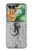 S2446 木材のヤモリ グラフィックプリント Gecko Wood Graphic Printed Motorola Razr 60, Razr 2025 バックケース、フリップケース・カバー