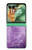 S2690 アメジスト結晶グラフィックプリント Amethyst Crystals Graphic Printed Motorola Razr 70+,60+, Razr+ (2026, 2025, 2024) バックケース、フリップケース・カバー