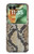 S2703 スネークスキンテクスチャグラフィックプリント Snake Skin Texture Graphic Printed Motorola Razr 70+,60+, Razr+ (2026, 2025, 2024) バックケース、フリップケース・カバー