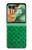 S2704 グリーンフィッシュスケールパターングラフィック Green Fish Scale Pattern Graphic Motorola Razr 70+,60+, Razr+ (2026, 2025, 2024) バックケース、フリップケース・カバー