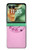 S2847 ピンクロータリー電話 Pink Retro Rotary Phone Motorola Razr 70+,60+, Razr+ (2026, 2025, 2024) バックケース、フリップケース・カバー