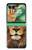 S2870 ライオン Lion King of Beasts Motorola Razr 70+,60+, Razr+ (2026, 2025, 2024) バックケース、フリップケース・カバー