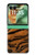 S2962 虎のストライプグラフィックプリント Tiger Stripes Graphic Printed Motorola Razr 70+,60+, Razr+ (2026, 2025, 2024) バックケース、フリップケース・カバー