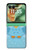 S3029 かわいい青いフクロウ Cute Blue Owl Motorola Razr 70+,60+, Razr+ (2026, 2025, 2024) バックケース、フリップケース・カバー