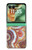 S3034 大理石グラフィック Colored Marble Texture Printed Motorola Razr 70+,60+, Razr+ (2026, 2025, 2024) バックケース、フリップケース・カバー